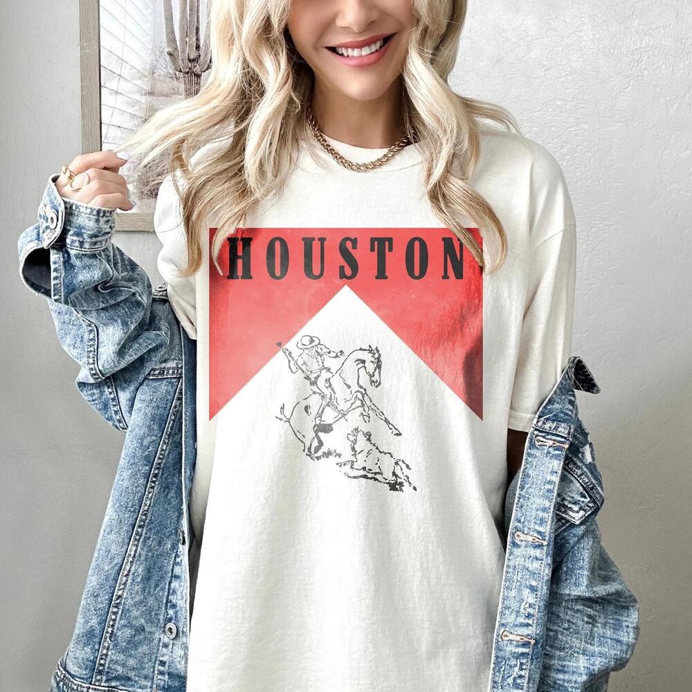 Houston Graphic Tee Space City Texas Shirt
